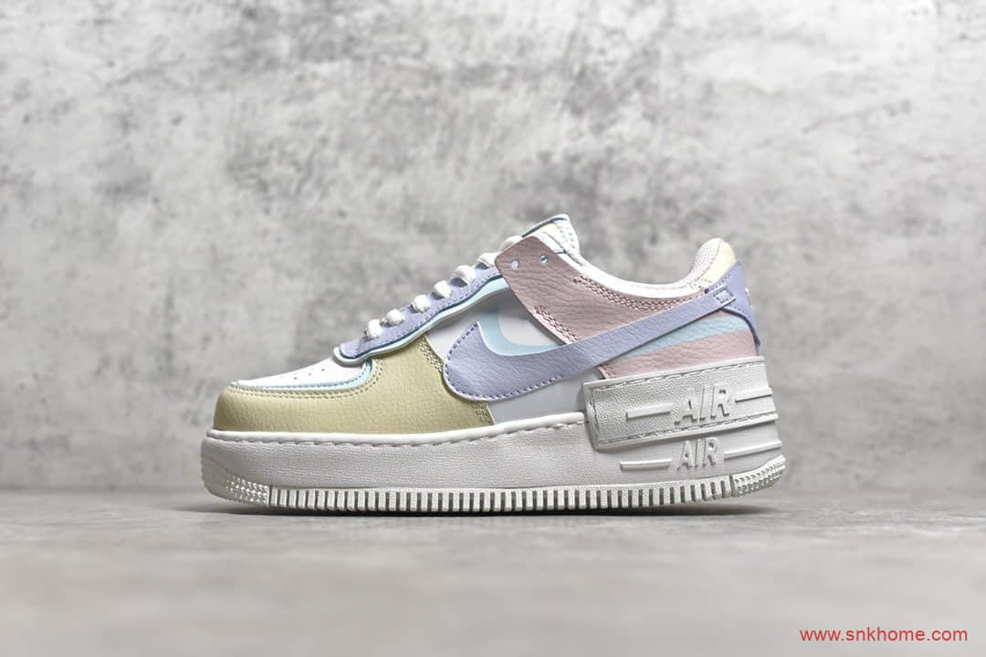 空军一号解构鞋 nike wmns air force 1 shadow"tropical twist"耐克
