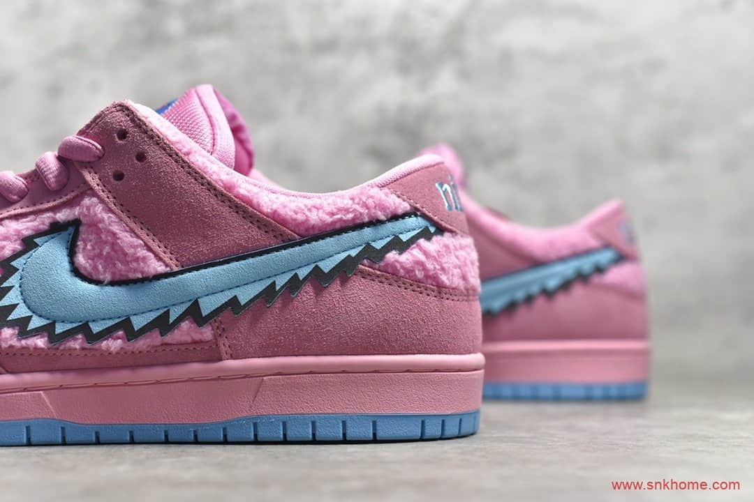 耐克粉色熊nikesbdunklowproqs耐克dunk五只熊粉色货号cj5378600