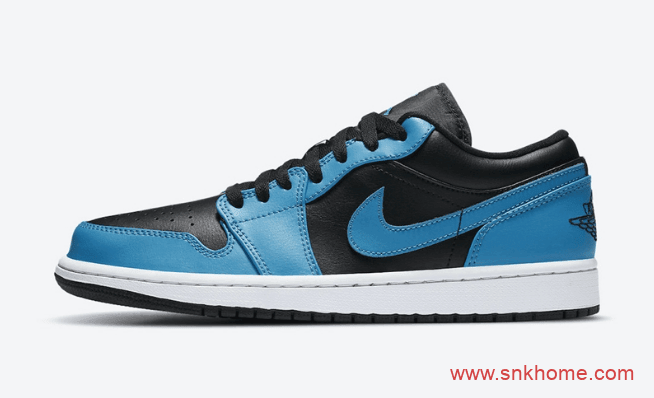 airjordan1lowlaserblue黑蓝aj低帮aj1og激光蓝全新配色货号553558410