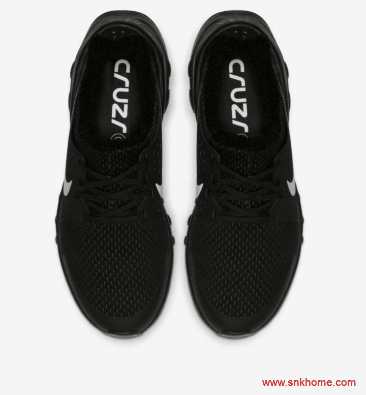 Nike发布全新三重黑色CruzrOne (Triple Black) 货号CD7307-001