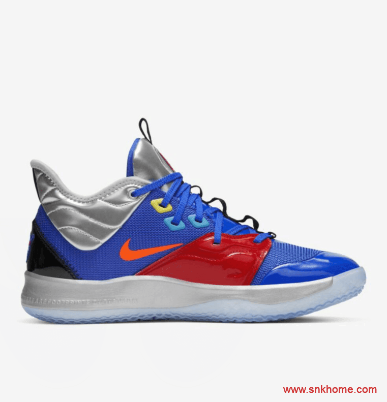 Nike Basketball发布全新PG3 “NASA Blue”