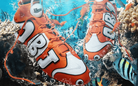 客制版Nike Vapor Untouchable Pro 3 OBJ Uptempo Cleat PE “Finding Nemo”