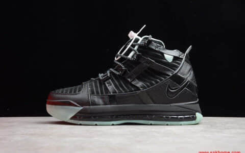 耐克实战篮球鞋 NIKE ZOOM LEBRON III LBJ3 詹姆斯战靴 詹姆斯三代球鞋 货号：AO2434-010