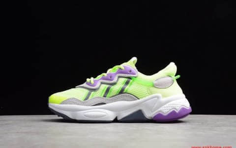 彩虹水管轻便跑鞋 Adidas Ozweego adiprene 阿迪达斯跑鞋 货号：EG6724