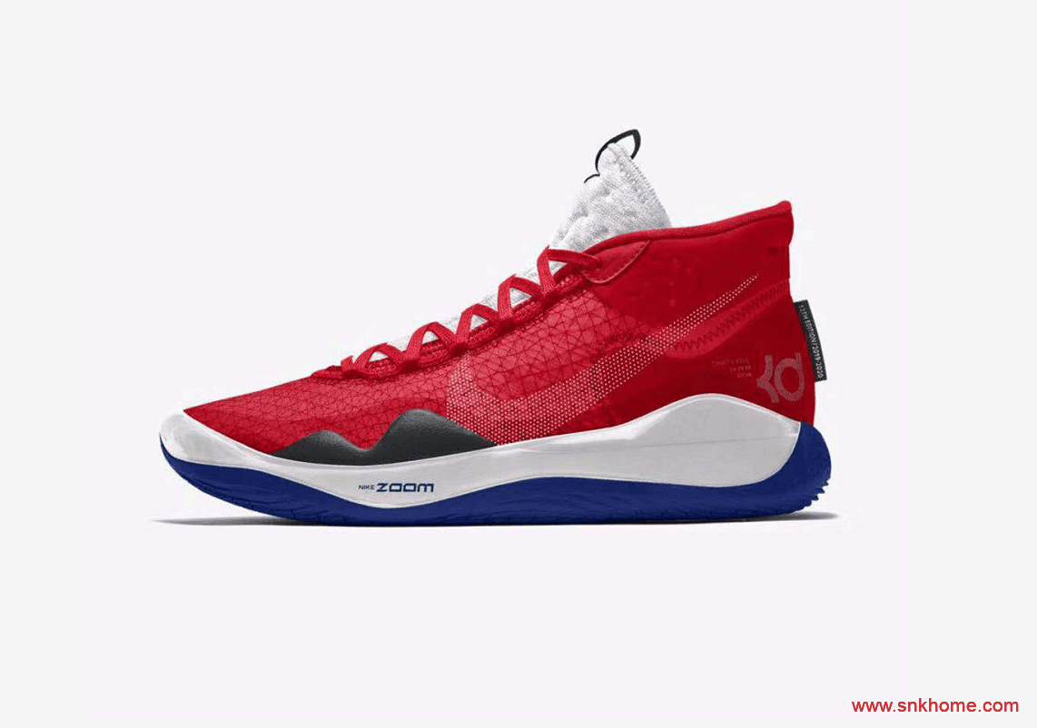 Nike By You官方展示Zoom KD12 By Anfernee Simons