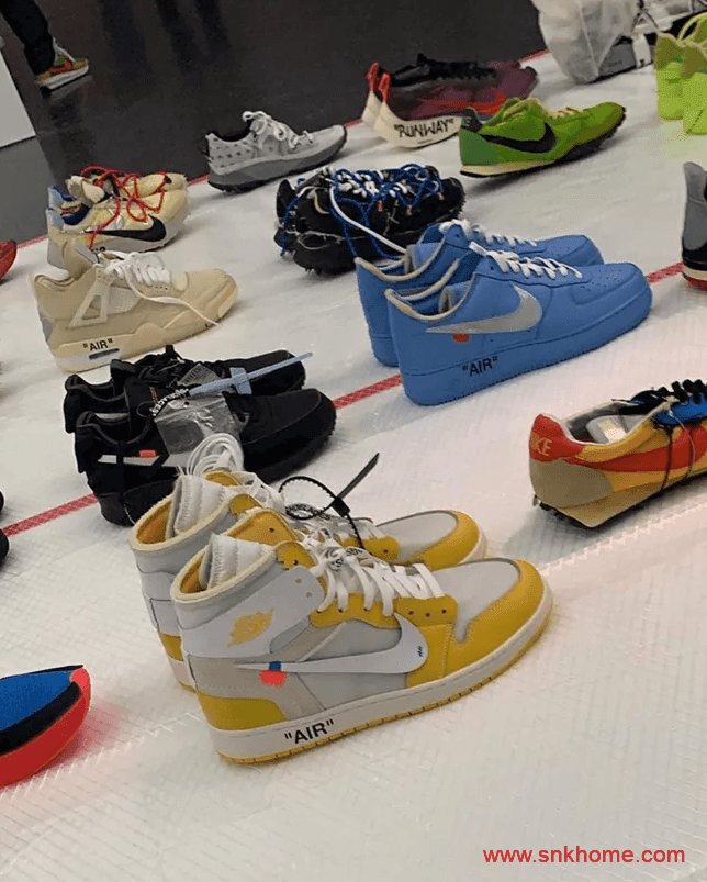 AJ1联名 OFFWHITE x AJ1 还有新配色？Virgil 暗示「黑色星期五」有惊喜！