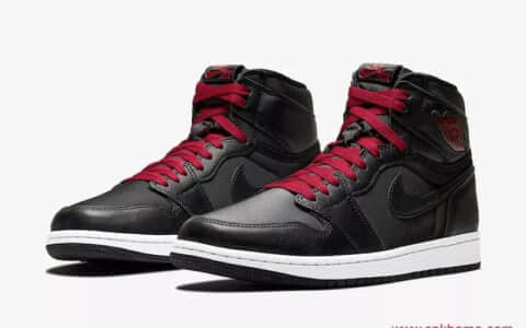 潮鞋资讯「黑红丝绸」Air Jordan 1 官图释出！下周正式发售！货号：555088-060