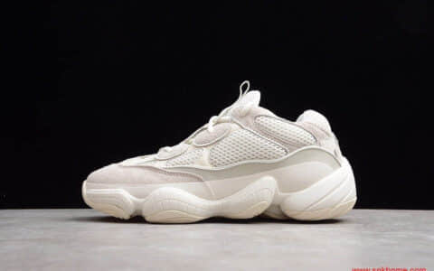 阿迪达斯椰子500 Adidas Yeezy 500 “Bone White” 骨白 货号：FV3573