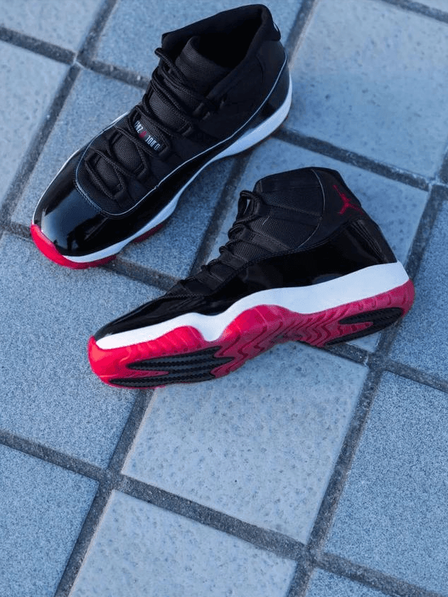 Air Jordan 11 Bred AJ11大魔王开箱 AJ11 元年黑红配色 货号378037-061