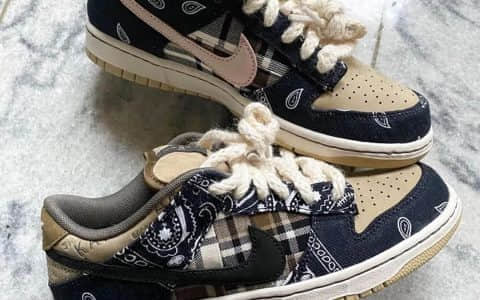 Travis Scott x Dunk SB 官图今天亮相！预示着 SNKRS 将发售？TS Dunk联名 货号：CT5053-001