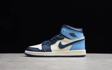 AJ1黑曜石 莞产AJ一手货源 AJ1童鞋 Air Jordan 1 童鞋 货号:555088-140