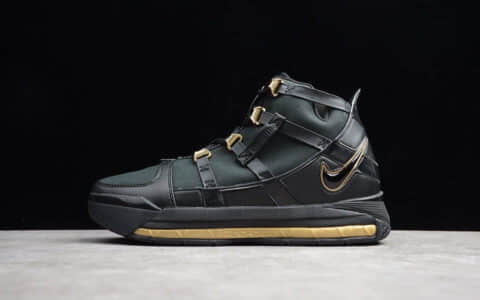 莆田的篮球鞋可以实战吗 公司级耐克Nike LeBron 3 QS 詹姆斯篮球鞋 货号：AO2434-001