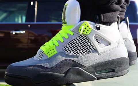 Air Jordan 4 SE “Neon麂皮质感出众！AJ4 “Neon”发售日期 最新实物美图！货号CT5342-007