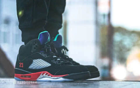 Air Jordan 5 “Top 3” 上脚图首度曝光 AJ5诞生30周年纪念款 货号：CZ1786-001