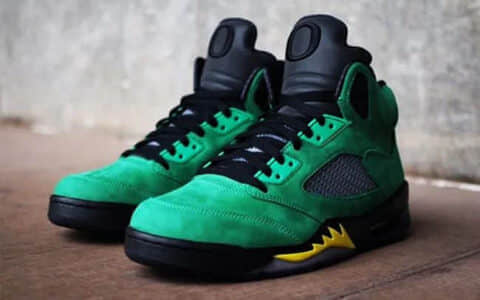 天价俄勒冈 AJ5 真的要来了？！传言 9 月发售！Air Jordan 5 “Oregon”  货号：CK6631-307