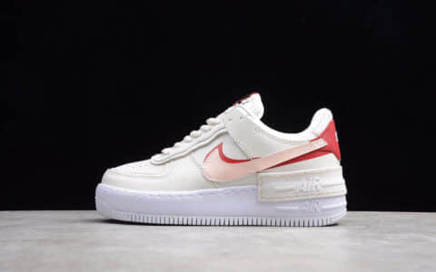 耐克公司级空军货源 NIKE Air Force 1 Shadow AF1拼接 马卡龙 糖果 货号CI0919-101