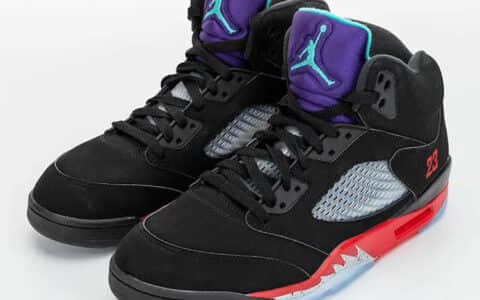 AJ5 TOP3发售日期 鞋舌暗藏玄机！Air Jordan 5 “Top 3” 实物新图来了 货号：CZ1786-001