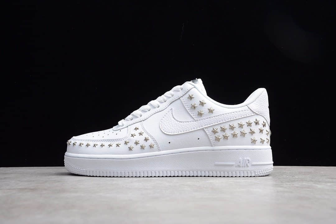 耐克朋克风空军低帮 NIKE Air Force 1 '07 XX "Stars Pack" 金属铆钉