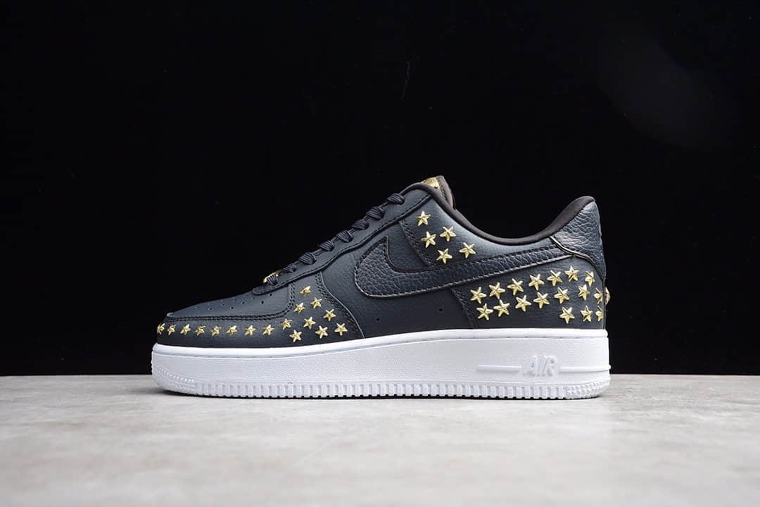 实拍莆田纯原空军 NIKE Air Force 1 '07 XX "Stars Pack" 金属铆钉 耐克空军柳钉鞋