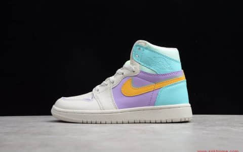 OG版本纯原AJ女神款 NIKE Air Jordan 1 拼接马卡龙 糖果 货号：556298-007