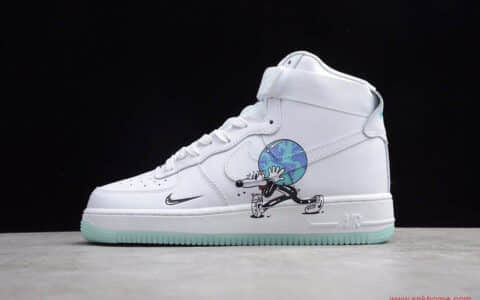 空军鸳鸯配色 Air Force 1 “”Earth Day Pack”世界地球限定 货号：CI5545-100