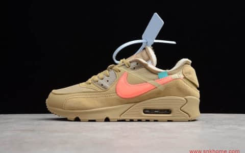 耐克MAX90联名款 原厂品质Off-White x NIKE AIR MAX90 OW联名 货号: AA7293-200