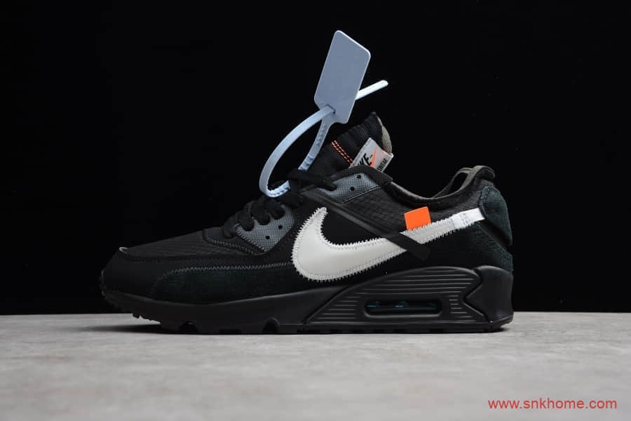 原厂品质 OG纯原版本 Off-White x NIKE AIR MAX90 OW联名 货号: AA7293-001