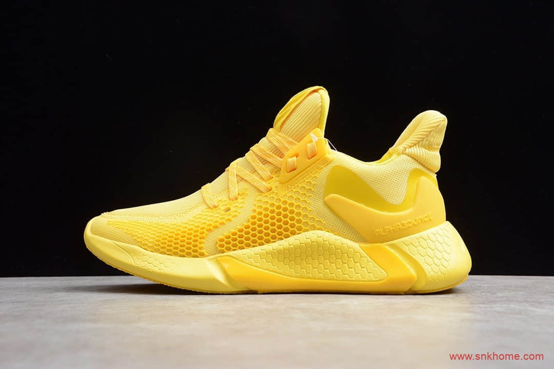 阿尔法九代轻跑鞋 Adidas Alphabounce Instinct M 货号EH3388