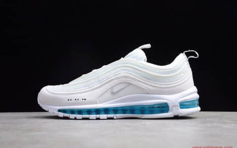 机率过验耐克子弹圣水配色 Air Max 97 MSCHF x INRI Jesus Shoes 货号 921826-101JSUS