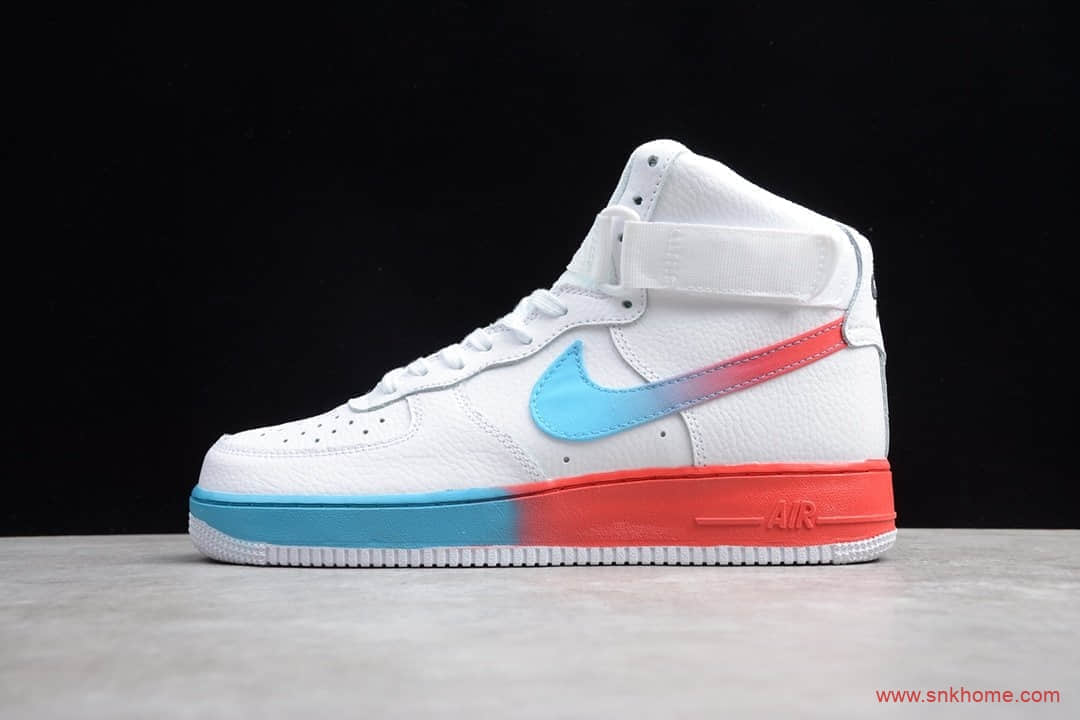 耐克空军高帮纯原版本 Air Force 1 Mid 07 LV8 sole气垫 货号CJ0525-100