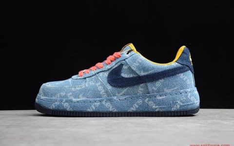 耐克空军联名 纯原公司级 Levi’s x Nike Air Force 1 Low 货号：CV0670-447