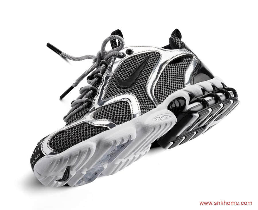 Stussy x Nike Air Zoom Spiridon Caged 斯科特同款 Stussy x Nike 球鞋本周抢先发售！货号：CU1854-001-潮流者之家