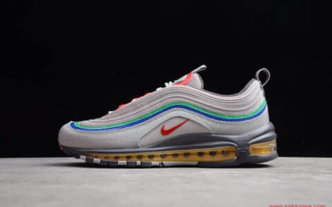 公司级纯原耐克子弹 耐克MAX97子弹系列 NIKE Air Max 97 Nintendo 全掌气垫子弹跑鞋 货号CI5012-001