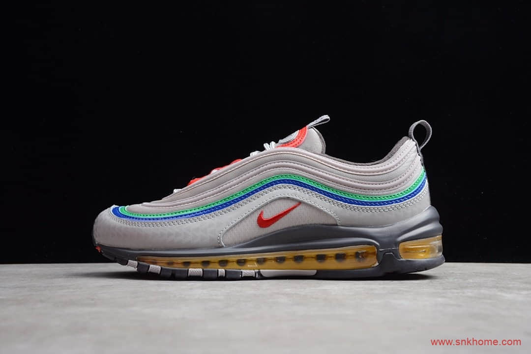 公司级纯原耐克子弹 耐克MAX97子弹系列 NIKE Air Max 97 Nintendo 全掌气垫子弹跑鞋 货号CI5012-001