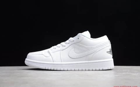 原厂材料 纯原AJ1纯白低帮 OG版本AJ Air jordan 1 Low AJ1 货号553560-101