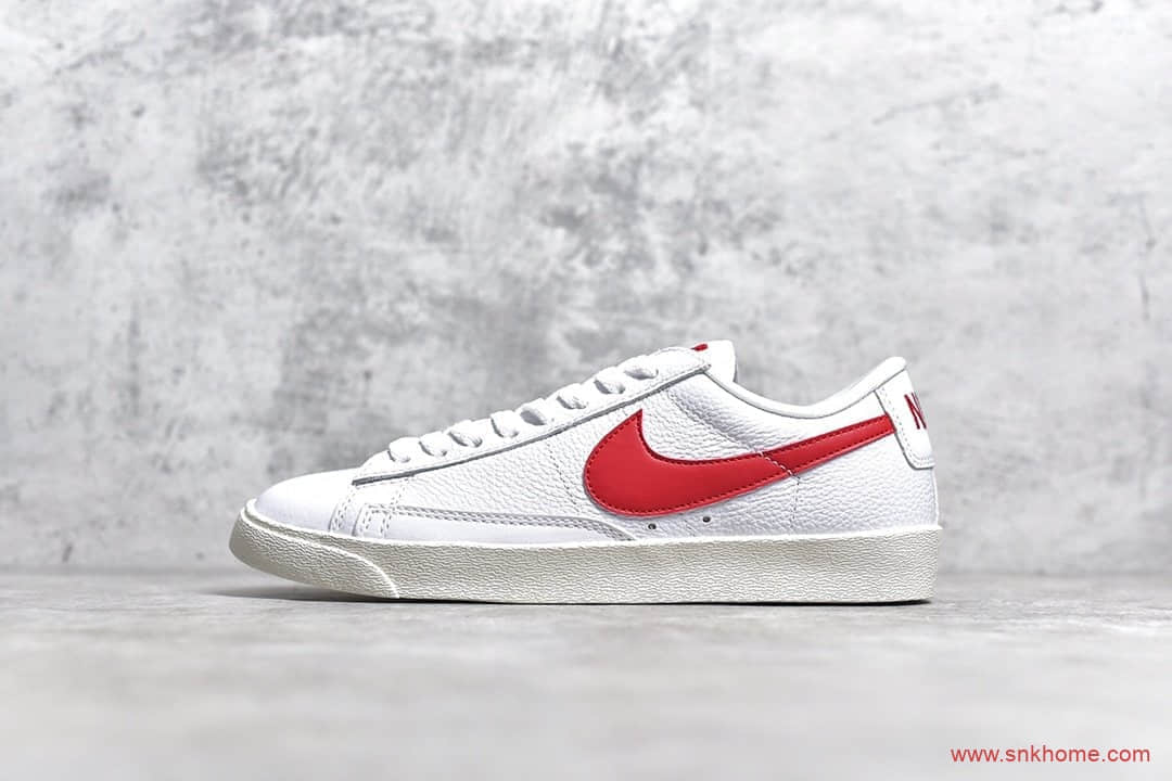 莆田鞋实拍图 NIKE Blazer Low PRM 开拓者休闲运动板鞋 货号454471-105