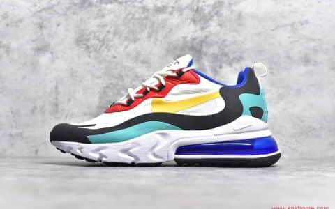 纯原耐克AIR MAX270半掌气垫 NIKE AIR MAX 270 REACT “BAUHAUS” 工厂实拍耐克小潘气垫 货号AO4971-002