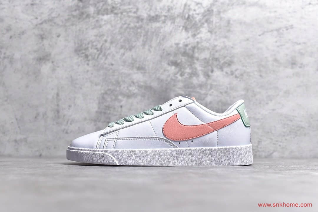 真标公司级耐克开拓者低帮NIKE Blazer Low Premium 经典配色开‌拓‌者低帮 货号AV9370-105