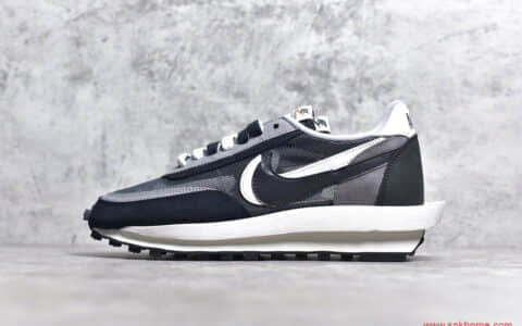 莆田纯原鞋货源 耐克火爆联名款 Sacai x NIKE LVD Waffle Daybreak 货号：BV0073-001