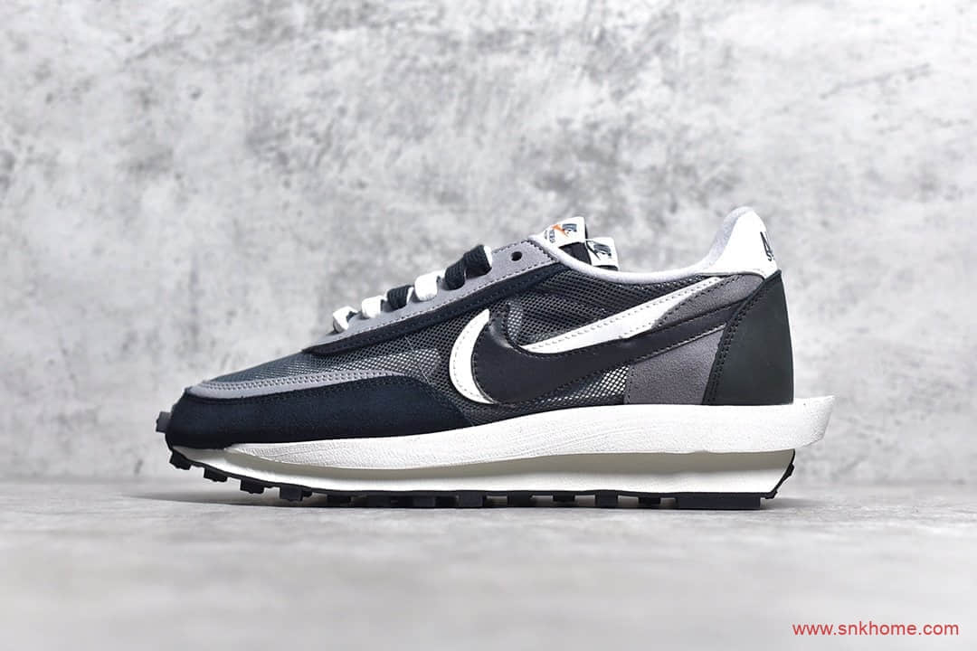 莆田纯原鞋货源 耐克火爆联名款 Sacai x NIKE LVD Waffle Daybreak 货号：BV0073-001