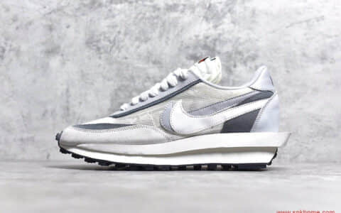 泰光耐克代工厂纯原版本 Sacai x NIKE LVD Waffle Daybreak 莆田本地档口一手 货号：BV0073-100