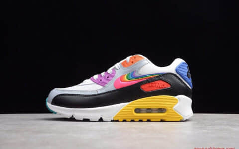 经典耐克气垫跑鞋 耐克MAX90复古跑鞋 NIKE Air Max90 Essential 夏季耐克透气跑鞋 货号：CJ5482-100