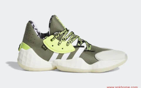 哈登联名款战靴 Daniel Patrick x adidas Harden Vol.4发售日期   货号：FV8921