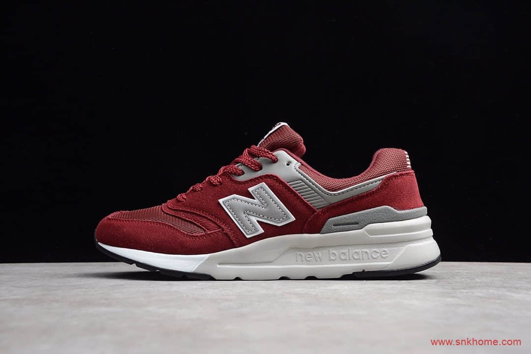 真标公司级新百伦997跑鞋 原厂猪八皮质 New Balance NB997H 货号CN997HCD