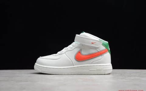 AF1怪奇物语联名童鞋 Stranger Things x Nike Air Fukce Mid’07 “Hawkins High” 耐克纯原空军一号 货号314197-100