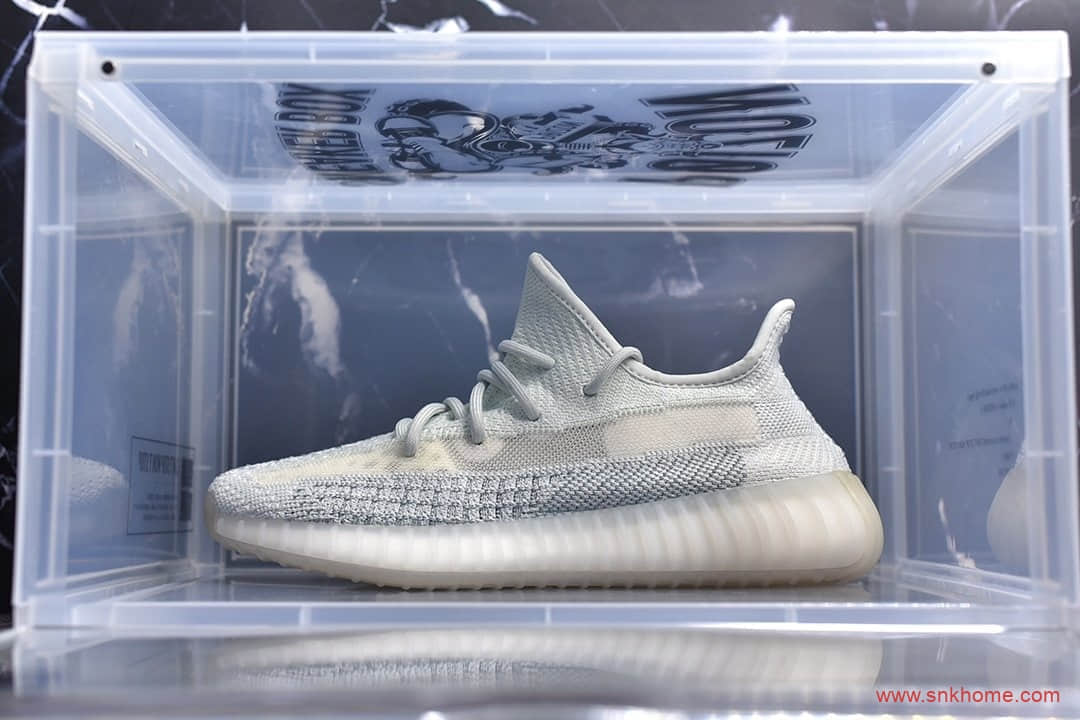 350V2满天星怎么反光 满天星反光效果 Adidas Yeezy Boost 350 V2 白色满天星/天使 货号FW3043