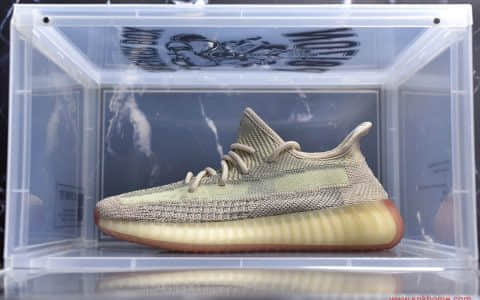 实拍莆田OG纯原版本 Adidas Yeezy Boost 350 V2 拼接 满天星 350V2反光满天星 货号：FW5318