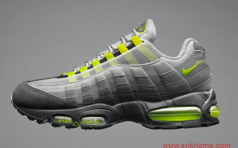 耐克 Air Max 95复刻鞋 耐克气垫跑鞋 Air Max 95 OG “Neon” 货号：CT1689-001