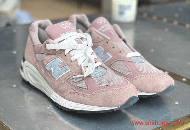 新百伦女神配色 kith X nb 996v2淡粉发售信息 KITH x New Balance 990V2 新百伦联名款