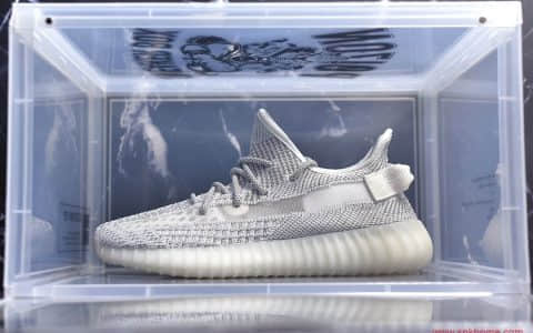 纯原椰子在哪买 椰子满天星怎么反光 Adidas Yeezy Boost 350 V2 白色满天星 货号：EF2905